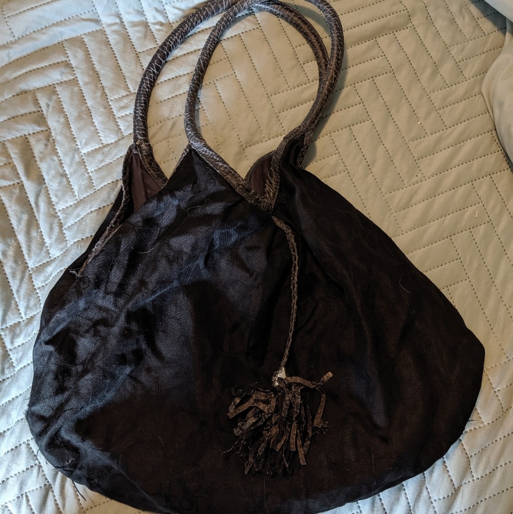 NY&C Large Black Purse